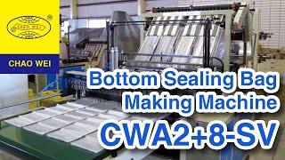 CHAO WEI: Double Layer 8 Lines Bottom or Blocked Bag Making Machine