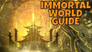 GUIDE TO THE IMMORTAL WORLD ARRIVES!? - Idle Overmortal