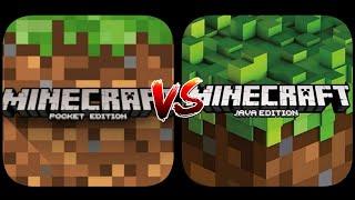 Minecraft PE VS Minecraft JAVA