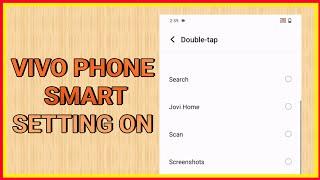 Vivo phone double tap calculator/screenshot/flashlight more SET #vivo #phone #setting