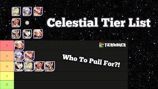 AFK Arena Companions | Celestial Tier List