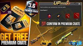 Premium Crate Confirm Leaks Is Here | 3.6 Update Premium Crate Upgraded OLD Guns Skin |  | PUBGM