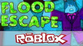 ROBLOX(Роблокс)/Спастись от наводнения/ Побег от воды (Flood Escape) с Добрым Гномиком