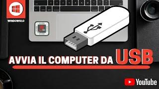 How to boot computer from usb quickly.