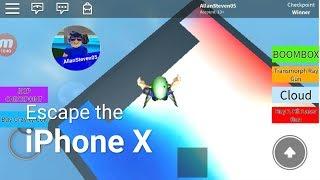 Escape the iPhone X (ROBLOX)