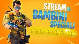 STREAM DI BAMBINI SPECIALI   EDIZIONE PARCO GIOCHI con Gabbo Rohn Zano Marza Fazz Mollu e 4bacco