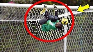 Top 20 Acrobatic Goalkeepers Saves in Football ● 2018 HD