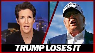 Trump RAGES After Rachel Maddow DESTROYS His Parade with Brutal Truth