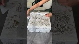 Unboxing SUPER RARE Dior bag! #luxury #fashion #bags #dior #ladydior