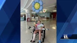 WVTM 13 Chief Meteorologist Jason Simpson's daughter leaves hospital after being bitten by copper...