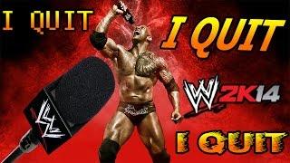 WWE2k14 - СДАВАЙСЯ, СУЧКА! Режим: I QUIT