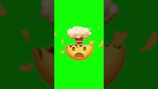 Mind Blown Emoji (No Copyright Green-Screen) ️ GSUK #shorts