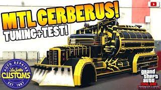 Erster Flammenwerfer Truck CERBERUS Tuning+Test![GTA 5 Online Arena War Update DLC]