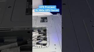 HPE ProLiant DL380a Gen11 server with support for four full size GPUs and balanced layout. #hpe