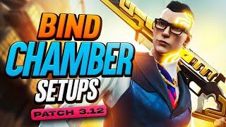 BEST Chamber Setups on BIND! (Patch 3.12) | VALORANT