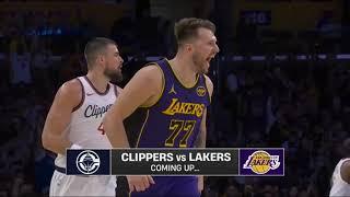 Luka Doncic RED HOT 3 3 Pointers in 1st Quarter vs LA Clippers