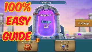 Lords Mobile Vergeway Chapter 11 Stage 12