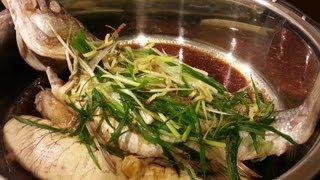 Steamed Fish | Brown Rice | White Basa : ASMR / Mukbang ( Eating Sounds )