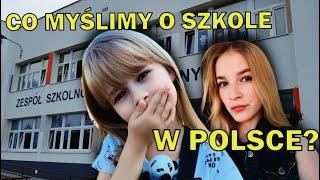 SCHOOL DAY/WHAT DO WE THINK ABOUT SCHOOL IN POLAND?/KAROLINA VLOG