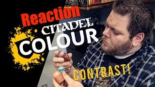 Citadel Colour Contrast Paint Reaction with MiniWarGaming Steve