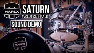 Mapex Saturn Evolution Maple drums performance with Agean Beast cymbals