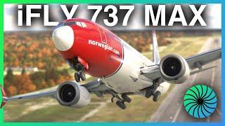 MSFS LIVE | iFLY 737 MAX 8 | BACK IN THE 737? | Stockholm (ARN)  Oslo (OSL) | #msfs2020