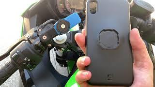 NINJA 400 Best Phone Mount Setup