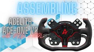 Assembling Acelith Ace-One V2 PXN v12CW  #gaming #simracing #pxn