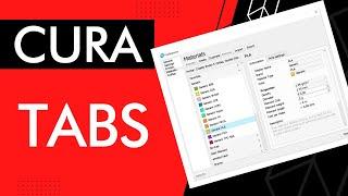 Cura : Tabs