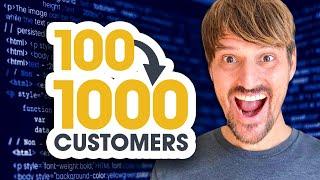 Got Your First 100 Customers, Now What? Scale SaaS Past 1,000 Customers