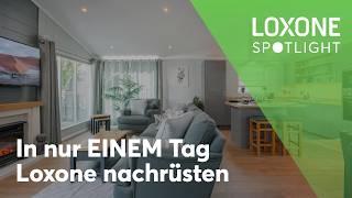 In EINEM Tag komplettes Ferienhaus mit Loxone NACHRÜSTEN | Loxone Spotlight [4k]