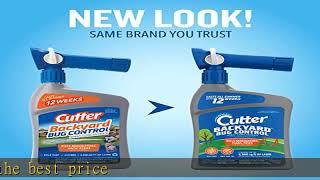 Cutter Backyard Bug Control Spray Concentrate, Mosquito Repellent, Kills Mosquitoes, Fleas & Listed