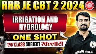 Irrigation & Hydrology In ONE SHOT | RRB JE Civil Engineering Classes| Irrigation & Hydrology RRB JE