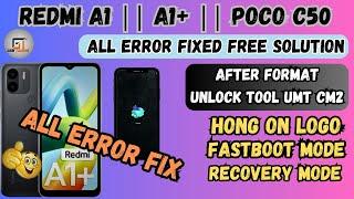 Redmi A1/A1 Plus / Poco C50 After Format Auto Recovery Stuck on Recovery No Command Model Fix Mode