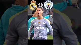 Man City vs Real Madrid 15/16 #cr7  #siuuuuu #football #youtube #shorts