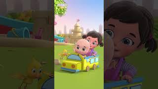 Wheels On The Bus Go To Town | Nursery Rhymes & Kids Songs  #shorts #nurseryrhymes  #youtubekids