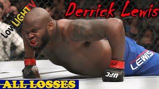 Derrick Lewis ALL LOSSES (2024 Updated) / The BLACK BEAST DEFEATS in MMA