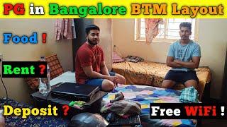 PG near Pankaj Sir Academy | BTM Layout Bangalore