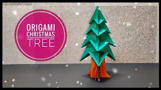 Origami Christmas tree | Christmas origami | Origami tutorial | Paper craft