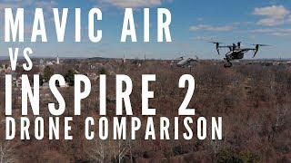 Mavic Air vs Inspire 2 Comparison - $6,000 drone vs $800 drone