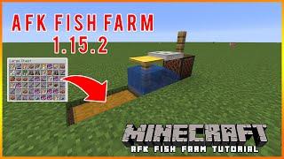 How to make an AFK FISH FARM 1.15.2 Minecraft