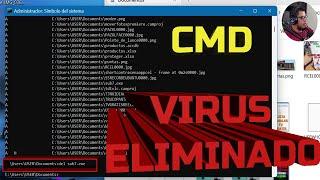 Detectar y Eliminar Virus ocultos de la PC con CMD | Attrib Tutorial Completo