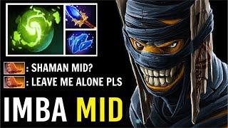 How To Delete Lina Mid Ez! Refresher + Scepter Shaman Most Cancerous Hero Fast Push Strat WTF Dota 2