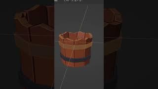 Making a Low Poly Bucket in Blender