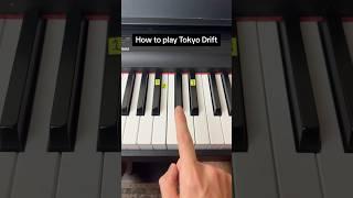 Tokyo Drift Easy Piano Tutorial