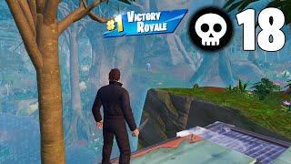 Michael Myers and Slasher Pickaxe High Kill Solo Win Fortnite Gameplay (Fortnite Battle Royale)