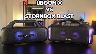 Earfun Uboom X VS Tribit Stormbox Blast "THE BASS KINGS?!"