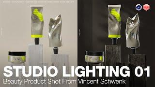 Redshift Studio Lighting 01 - Product Shot Tutorial with Vincent Schwenk