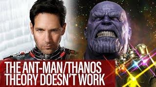 Why The Ant-Man/Thanos Theory Doesn't Work