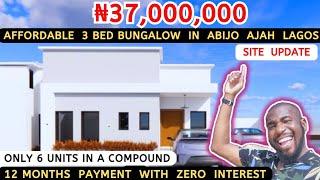 UPDATE:  ₦37,000,000 Affordable 3 Bedroom Bungalow In Ajah  | House For Sale In Lagos